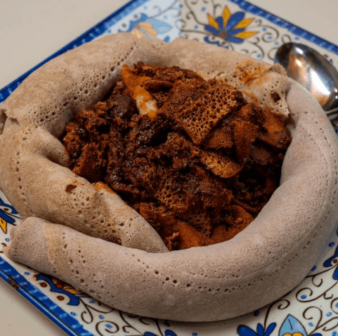 Spicy Keye Tibs Firfir